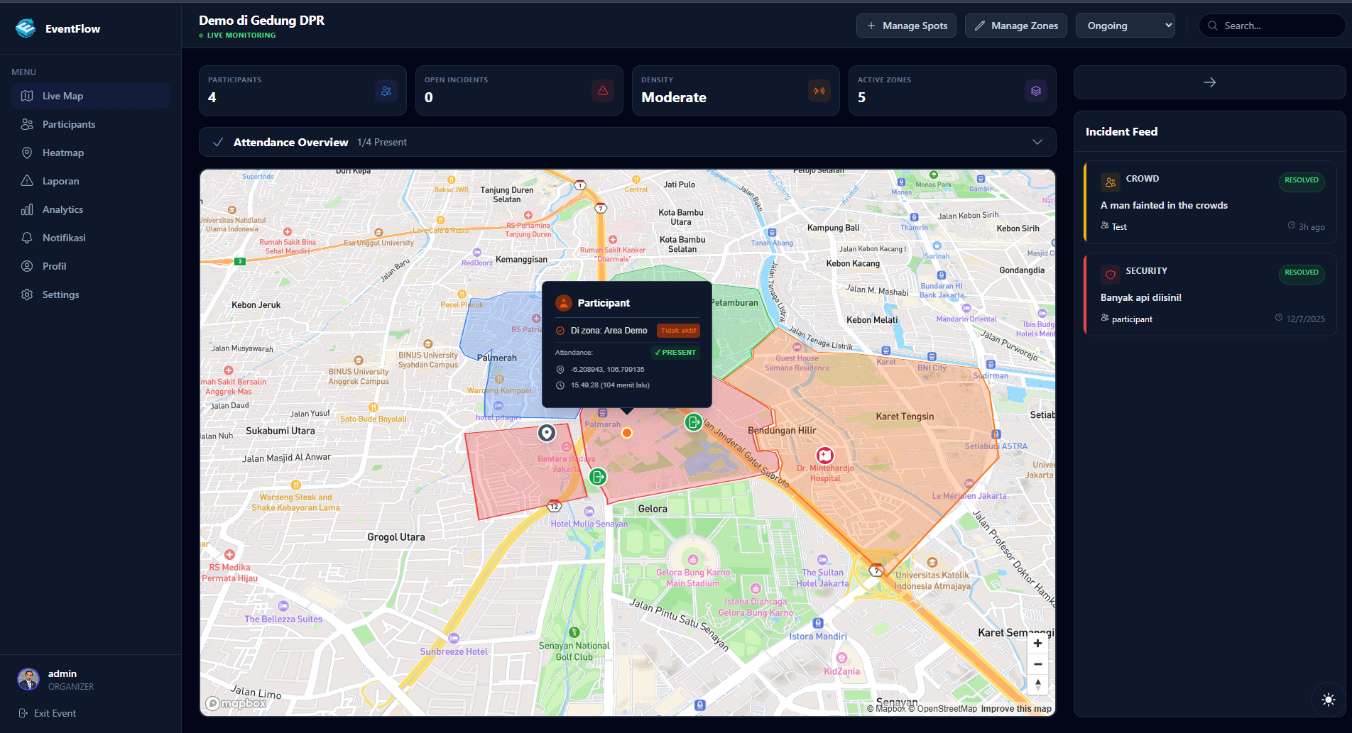EventFlow: Crowd Safety Ecosystem